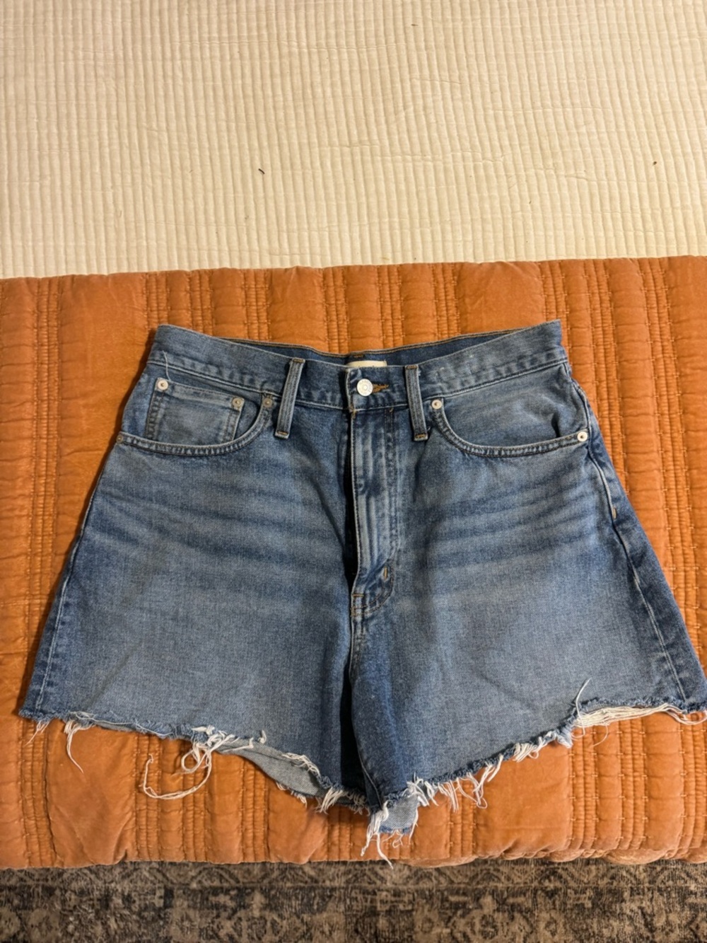 Madewell Mom Jean Shorts Size 30